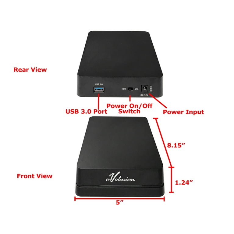 Avolusion HDDGear Pro 3TB (3000GB) 7200RPM 64MB Cache USB