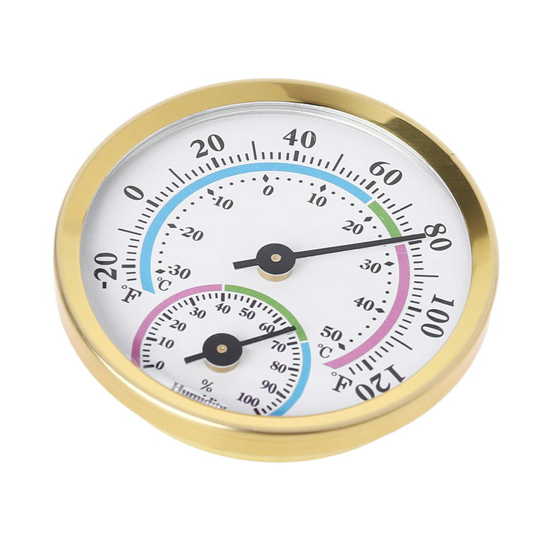 Techinal Mini Indoor Thermometer Hygrometer Analog 2 in 1