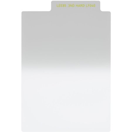 UPC: 5055782240774 | Lee Filters LEE85 85x115mm Neutral Density 0.3 Hard Grad Resin Filter