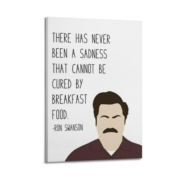 Ron Swanson Poster (5) Canvas Decorative paintings for home decoration, gifts for family