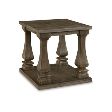 Signature Design by Ashley Casual Johnelle End Table  Gray
