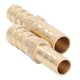 thumbnail image 2 of 2 Pcs Barbed Fitting Splicer Brass Hose Barb Reducer Hex Reducing Barbed Connector 10mm(3/8in) to 8mm(5/16in), 2 of 5