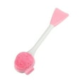 thumbnail image 1 of Cepillo de limpieza facial de silicona Unique Bargains, limpiador de cara multifuncional de mano para el cuidado de la piel 6.10"x1.57" rosa y blanco, 1 of 7