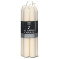 thumbnail image 1 of Unscented All-Purpose Candles 7" 7/Pkg-Ivory, 1 of 4
