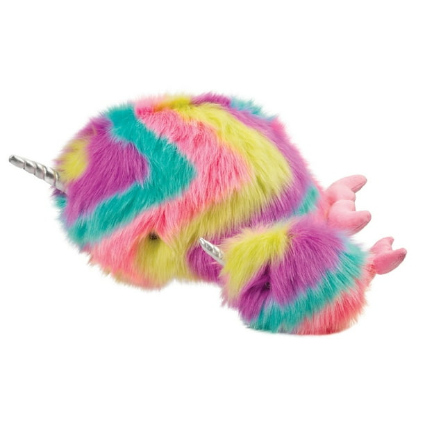 Douglas Bubbles Narwhal Rainbow Fuzzle, Large Plush Stuffed Animal - Walmart.com - Walmart.com