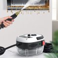 thumbnail image 3 of Alto Limpiador de Portátil de 2500W MÁQUINA DE LIMPIZA DE A ALTA TEMPERATURA CON ALTURA DE CA CABEZALES DE CEPILLO DE 3 PIZAS, 3 of 7