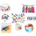 thumbnail image 4 of Chip Clips, 30 Different Random Colors Practical Metal Clips Coated High Elasticity Clips Durable, 4 of 4