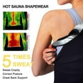 thumbnail image 3 of Lilvigor Sauna Suit Sweat Waist Trainer Slim Vest for Women Belly Fat Burning Workout Tank Top Shaper with Zipper, 3 of 7