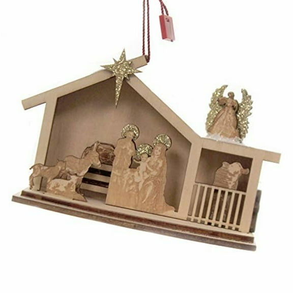 Ginger Cottages Ginger Nativity Ornament Jesus Mary Joseph 80020