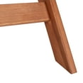 thumbnail image 6 of SAFAVIEH Outdoor Collection Kresler Folding Table, Natural, 6 of 14