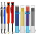 thumbnail image 1 of Ensemble de Crayons de Charpentier Outil de Marqueur de Crayons Mécaniques à Trous Profonds, 1 of 1