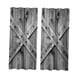thumbnail image 1 of 2 cortinas opacas de poliéster con ojales para ventana de dormitorio. Puerta de madera, 1 of 7