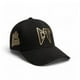 thumbnail image 1 of KNITE Gorra Corridos Tumbados de Gamuza Negra para Hombre Cerrada, 1 of 4