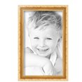 thumbnail image 2 of ArtToFrames 8" x 13" Gold Compo with Cream Picture Frame, 8x13 inch Gold Wood Poster Frame (WOM-5228),  Pack, 2 of 7
