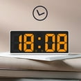 thumbnail image 7 of Digital Alarm Clock under $5! Xqxayjr Digital Alarm Clock with LED Display, Large Number Bedside Clock for Bedroom and Kitchen, Multifunctional Desk Clock with Snooze, White Frame Alarm Clock, 7 of 7