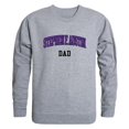 thumbnail image 1 of Men Stephen F. Austin State Lumberjacks Dad Crewneck Fleece, Heather Grey - Extra Large, 1 of 1