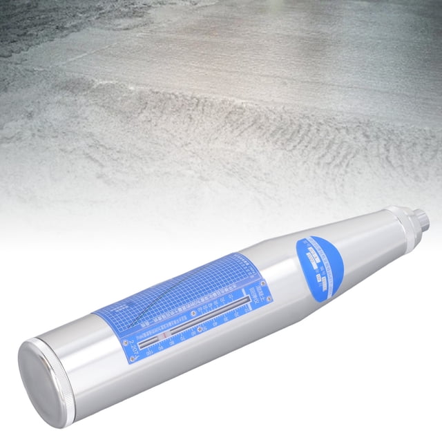 Concrete Rebound Hammer Tester, Concrete Rebound Test Hammer Accurate Index High Strength Rustproof Stainless Steel for Building Wall