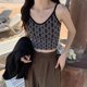 thumbnail image 4 of Mujeres Adolescentes Chicas Lindo Halter Corsé Otoño Gráfico Sexy, 4 of 5