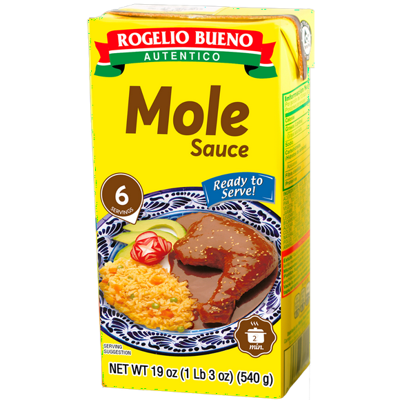 Rogelio Bueno Authentic Mole Mexican Condiment 19 oz. Carton