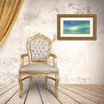thumbnail image 3 of Finch, Sheila 14x9 Gold Ornate Wood Framed with Double Matting Museum Art Print Titled - Tropical Dream, 3 of 4