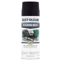 Rust-Oleum Hammered Black Metallic 12 oz Spray Paint, 2 Pack