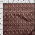 thumbnail image 3 of oneOone Polyester Spandex Brown Fabric Mushroom Quilting Supplies Print Sewing Fabric By The Yard 56 Inch Wide, 3 of 5