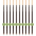 thumbnail image 3 of ASKA Série Fumée L3 Queues de Billard de Piscine - Lot de 10, Arbre Érable Canadien de 58 Pouces, Embout Rigide de 13 mm, Poids Mixtes, 3 of 5