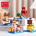 thumbnail image 2 of Thousand Sunny Micro Building Blocks Linkgo One Piece Pirate Ship Polortang Going Merry Model Connection Mini Bricks Figure Toys,68646,With Box, 2 of 7