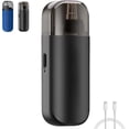 thumbnail image 1 of Recortador de vello nasal portátil, cortador de vello nasal 2 en 1, recortador de vello nasal eléctrico unisex, recargable por USB, resistente al agua con tapa protectora contra el polvo (1 pieza negr, 1 of 7