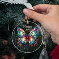 thumbnail image 5 of Butterfly Ornament Christmas 2025 - Xmas Keepsake Gift for Daughter, Sister, Mom - Year Name Ornament - Unique Christmas Tree Decoration, 5 of 5