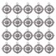 thumbnail image 1 of KAKOWELY 100 piezas de colgantes de aleación de brújula para graduación, decoraciones de aleación, accesorios de joyería DIY, 1 of 4