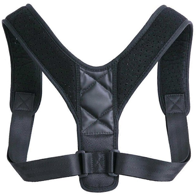 Corrector de postura de espalda ajustable y transpirable para jorobas, soporte para hombros y espalda para hombres, mujeres y niños.