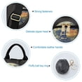 thumbnail image 7 of FORMRS Women's Travel Backpack Purse Anti-Theft Hidden Pockets Casual Shoulder Bag, Sitting on The Moon, 7 of 7