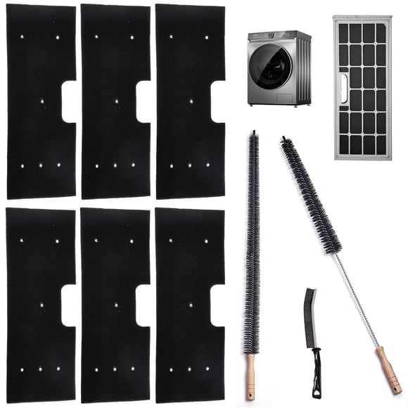 Juego de filtro de pelusa Luxzio WH01X35719 para lavadora-secadora GE