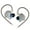Blue-Standard, variant on Dynamic In Ear Headphones Featuring Metal Construction Premium Sound Quality And Microphone Controls Option