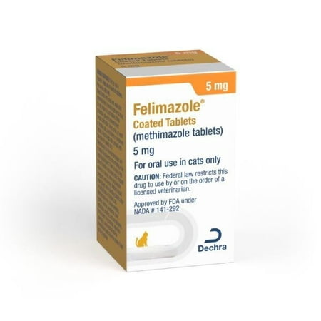 Felimazole (Methimazole) Tablet for Cats, 5mg