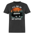 thumbnail image 2 of I'll Be In My Office Grilling BBQ Smoking Meat Lover Unisex T-Shirt, 2 of 7