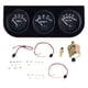 thumbnail image 2 of Calibrador de Voltaje Triple, Conjunto Preciso de Medidor de Automóvil Con Elegante Mecánico DC12V Para Vehículos, 2 of 7