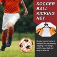thumbnail image 4 of Uxcell Soccer Ball Kicking Net Solo Football Ball Kick Net Practice Training Aid Soccer Return for Ball Yellow, 4 of 6