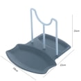 thumbnail image 4 of Soporte Para Tapa De Olla Soporte para tapa de olla, estantes de drenaje para encimera de cocina sin perforaciones, Gadgets (azul oscuro) Hugtrwg Libre de BPA, 4 of 7