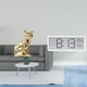 thumbnail image 2 of Figura de escritorio,Estatua de gato en estante,escritorio,oficina,decoración del hogar,Reloj de pared digital,Reloj de pared digital multifuncional para oficina,Reloj de escritorio con, 2 of 8