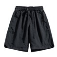 thumbnail image 4 of DDAPJ pyju Baggy Shorts for Men Drawstring Casual Hiking Shorts Lightweight Quick Dry Athletic Work Shorts with Pockets Black XXXXL, 4 of 9