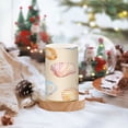 thumbnail image 2 of Yayeee Flameless Candles with Remote Flickering Battery Operated Multi Color Changing, Watercolor Seashell, 2 of 7
