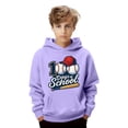 thumbnail image 2 of JAJAHO Kids 100 Days Of School Hoodies 100Th Day Of School Boys Girls Letter Printed Long Sleeve Sweatshirt Cozy Tops, 2 of 4