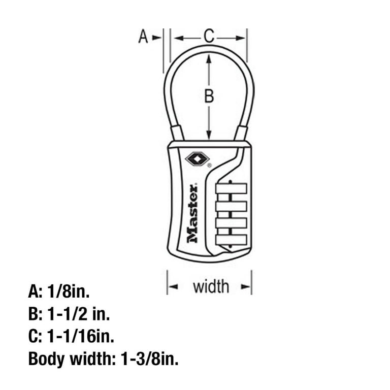 Master cheap lock 4697d