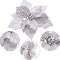 thumbnail image 3 of Laklulu Decoraciones de flores artificiales-decoraciones navideñas para bodas, 3 of 6