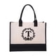 thumbnail image 1 of Women's Cotton Canvas Tote Bag Personalized Beach Shoulder Bag for Shopping and Travel, 1 of 7