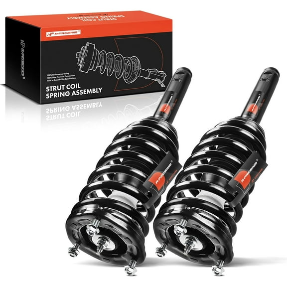 A-Premium Front Pair (2) Complete Strut & Coil Spring Assembly Compatible with Kia Amanti 2004 2005 2006, Driver and Passenger Side