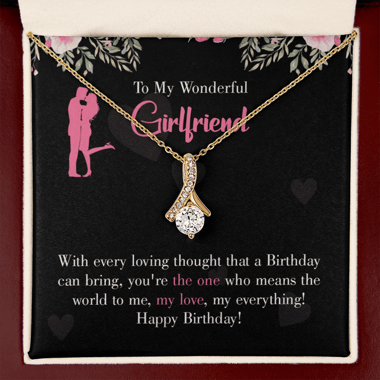 Necklace for hotsell girlfriend birthday