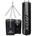 thumbnail image 6 of RDX Punching Bag Heavy Filled Anti Swing Set, Non Tear Maya Hide Leather Adult Bag Punching Gloves Chain, Silver, 60 lb, 80 lb, 6 of 9